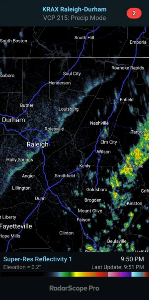 KRAX - Super-Res Reflectivity 1, 9_50 PM.webp